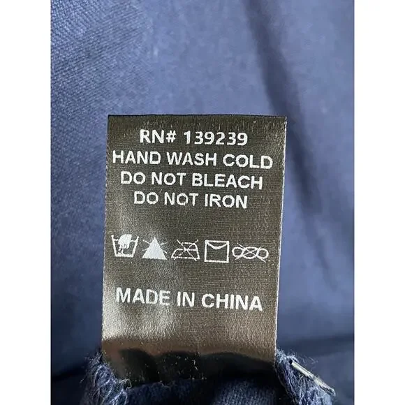 Tuckernuck Pomander Place Polly Mini Dress Navy Blue S NWT - Picture 13 of 14